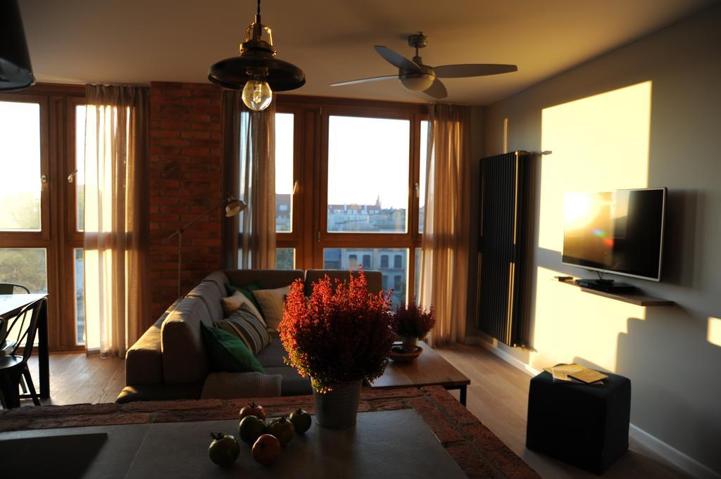 Staywin Riverfront Lofts Gdańsk Szoba fotó