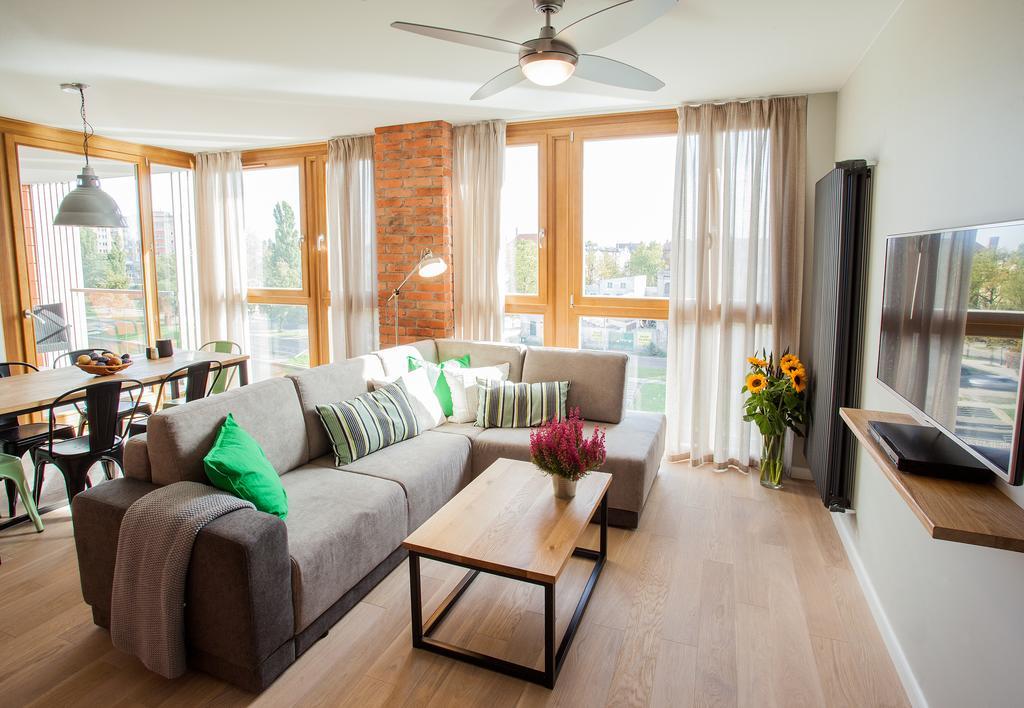 Staywin Riverfront Lofts Gdańsk Kültér fotó
